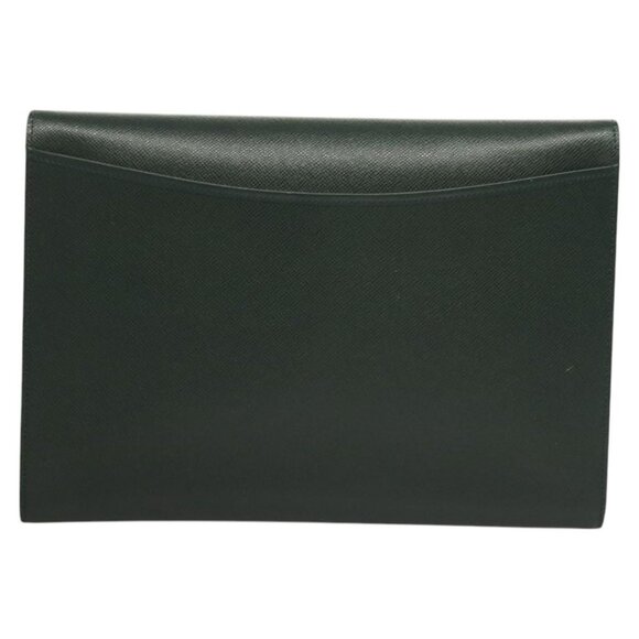 LOUIS VUITTON Taiga Leather Volga Briefcase Epicea LV Auth - Picture 3 of 16